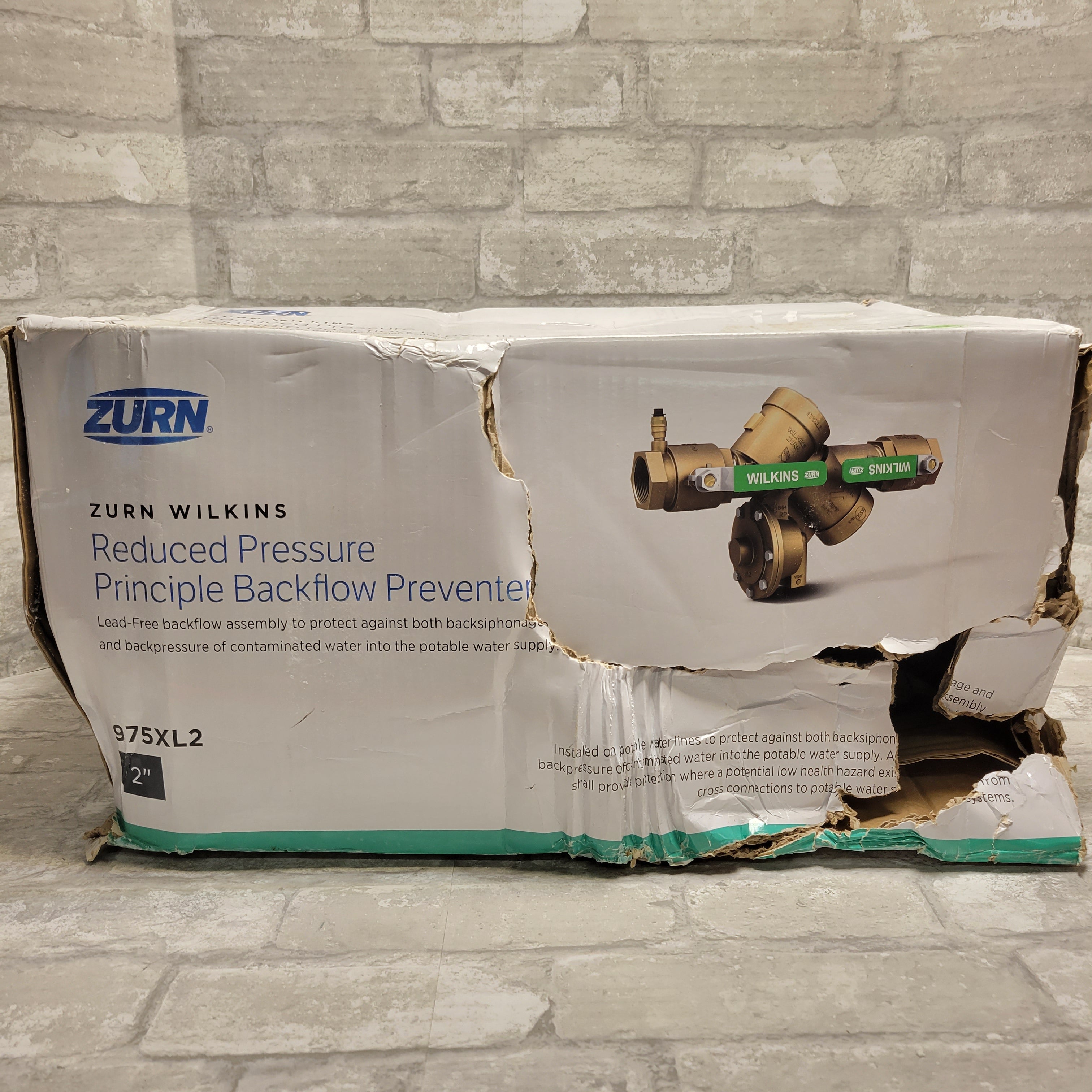 ZURN WILKINS 975XL2, 2 in Reduced Pressure Zone Backflow Preventer (8129785266414)